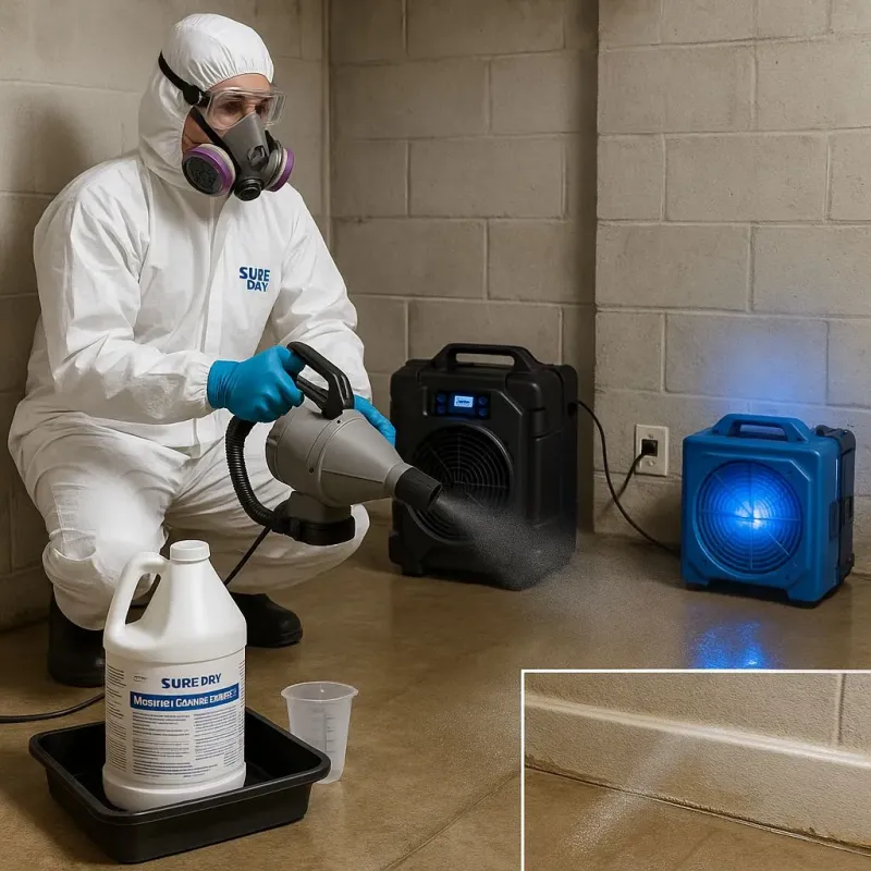 Sanitization and Odor Removal process in Sterling, KS