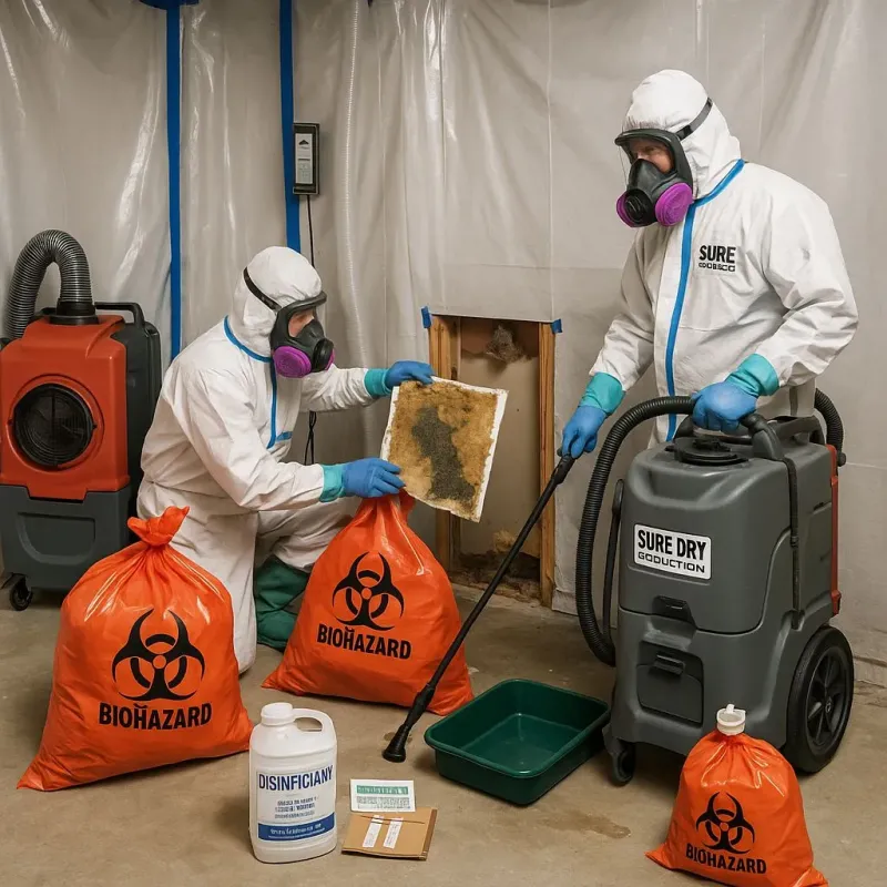 Contaminated Water Handling Protocols process in Sterling, KS