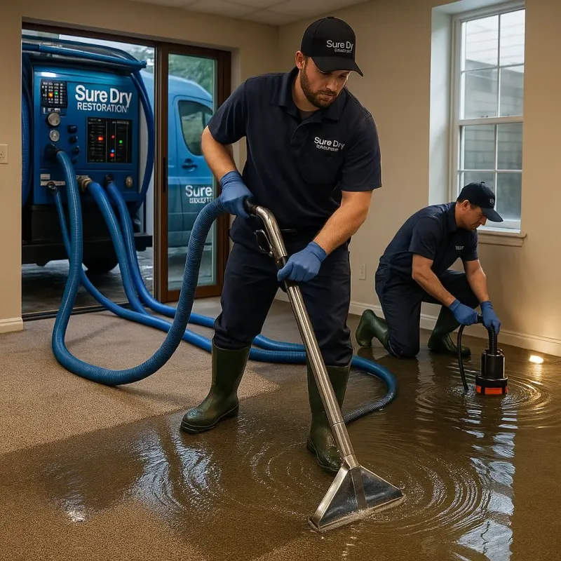 Water Extraction and Removal process in Sterling, KS